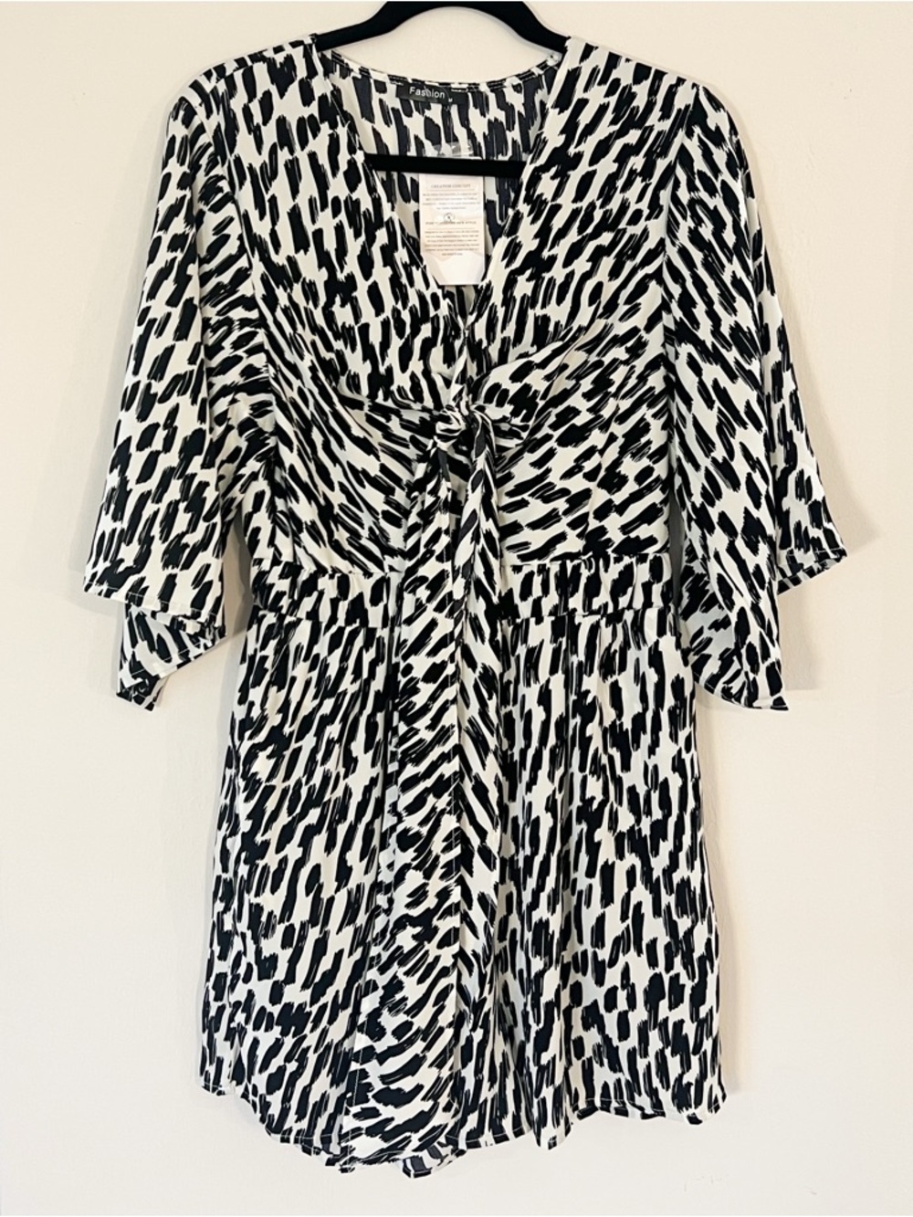 NWT PRETTYGARDEN Women's Leopard Print Shorts Jumpsuit, Size M
